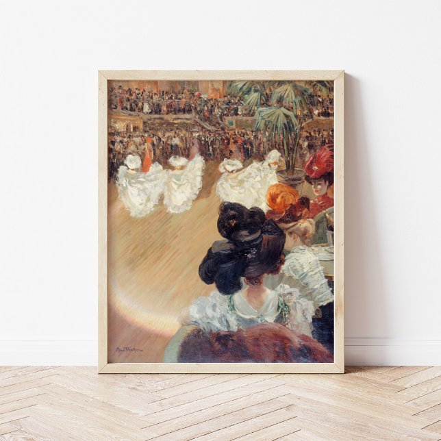 Quadrille au bal Tabarin | Louis Abel-Truchet Poster (Skapare uppladdad)