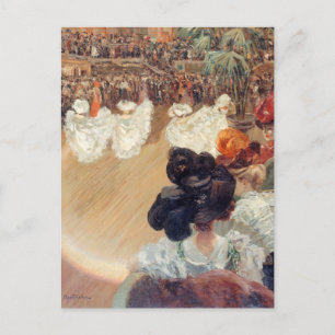 Quadrille au bal Tabarin Louis Abel-Truchet Vykort