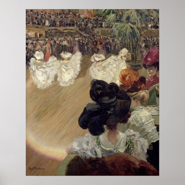 Quadrille vid Bal Tabarin Poster (Framsidan)