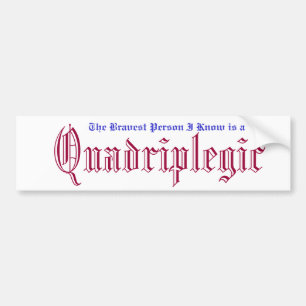 quadriplegicawarness bildekal