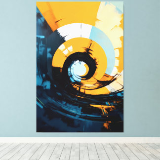Quadro abstrato Impressão em Tela Canvastryck