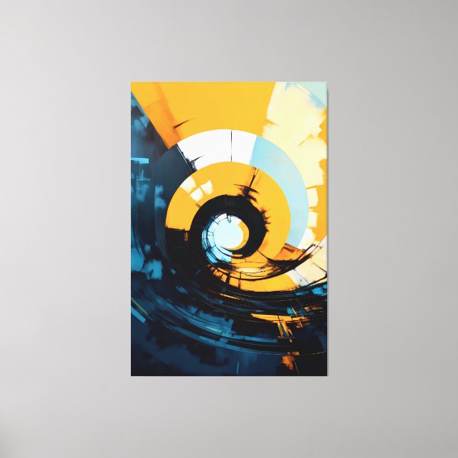 Quadro abstrato Impressão em Tela Canvastryck (Framsida)