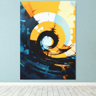 Quadro abstrato Impressão em Tela Canvastryck
