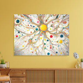 Quadro abstrato para decoração de paredes em geral canvastryck