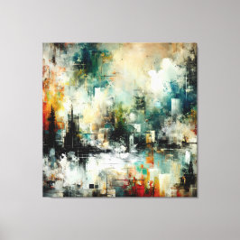 Quadro Abstrato várias cores Canvastryck