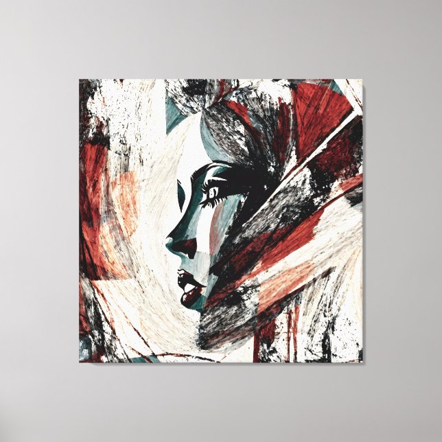 Quadro decorativo abstrato material Canvas (Framsida)