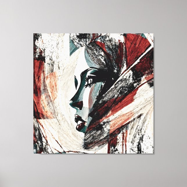 Quadro decorativo abstrato material Canvas (Framsida)