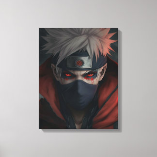 Quadro do Kakashi Hatake  Canvastryck