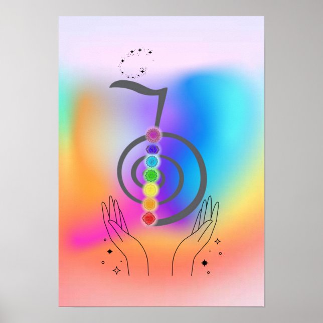 Quadro Reiki Poster (Framsidan)