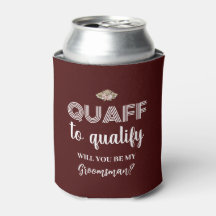 Quaff to Qualify, Lunt Groomsman Frieri Maroon