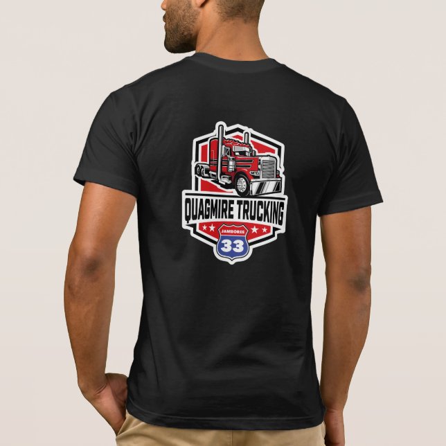 Quagmire Trucking T Shirt (Baksida)