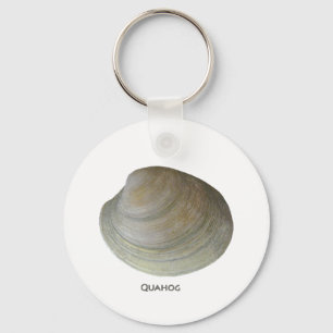 Quahogmussla Nyckelring