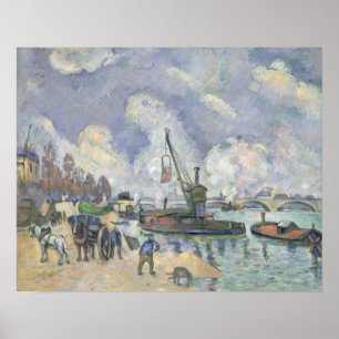 Quai de Bercy, Paris, 1873-75 Poster