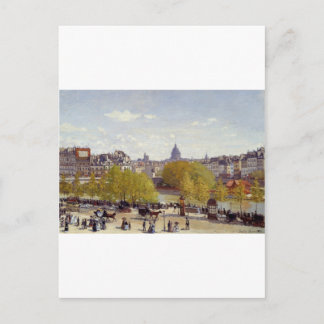 Quai du Louvre (1867) Vykort