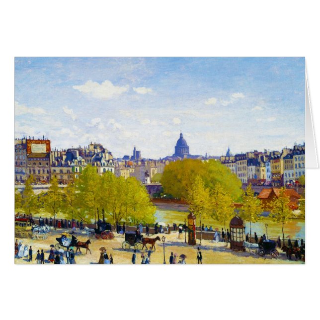 Quai du Luftventil Claude Monet OBS Kort (Framsidan Horizontal)