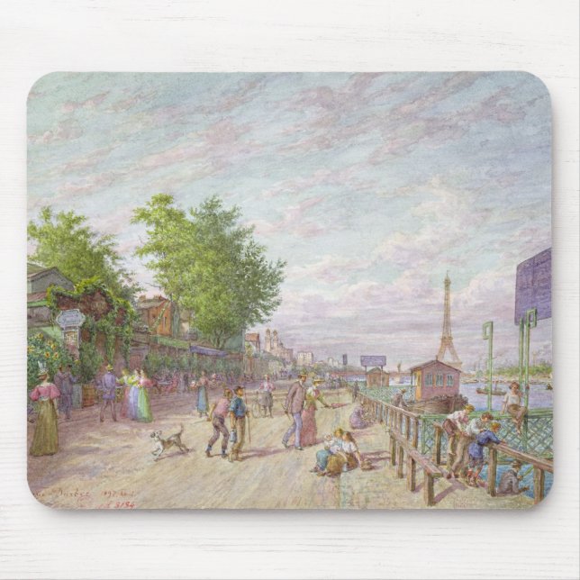Quai du Peka du Jour, Boulogne Billancourt, 1897 Musmatta (Framsidan)