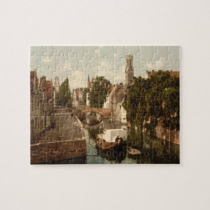 Quai Vert, Bruges Belgien Pussel