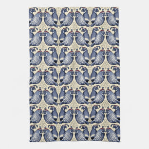 Quail Bird Decorative Kitchen Towel Kökshandduk