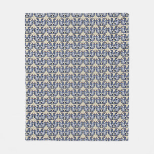 Quail Bird Decorative Mönster Fleece Blanket