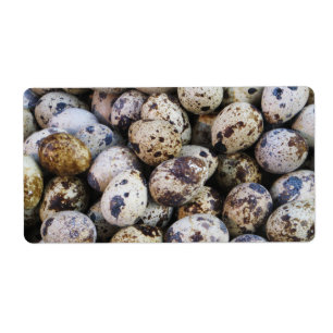 Quail Eggs Fraktsedel