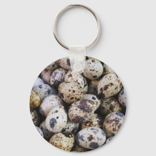 Quail Eggs Nyckelring