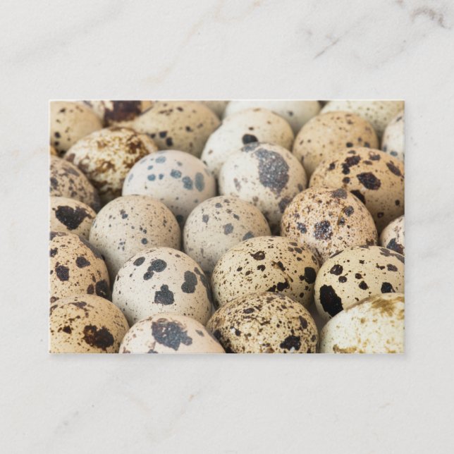 Quail Eggs Visitkort (Framsida)