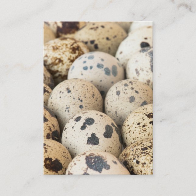 Quail Eggs Visitkort (Framsida)