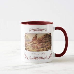 Quail Family Coffee Mugg