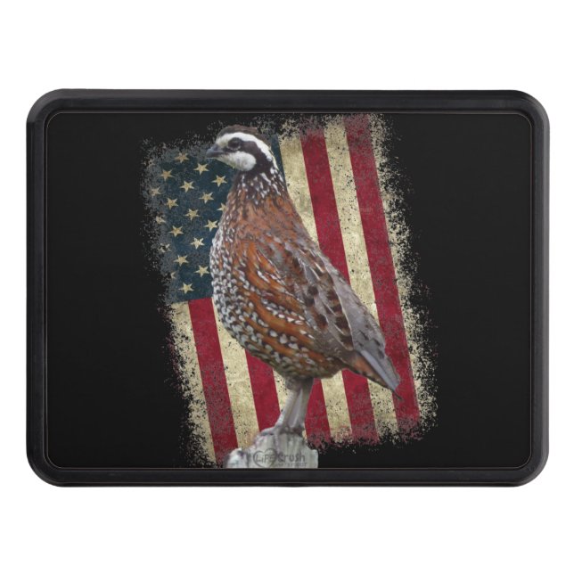 Quail Hunting Gifts, Bobwhite Quail Dragkroksskydd (Framsidan)