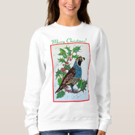 Quail in Holly 2 Shirt T Shirt