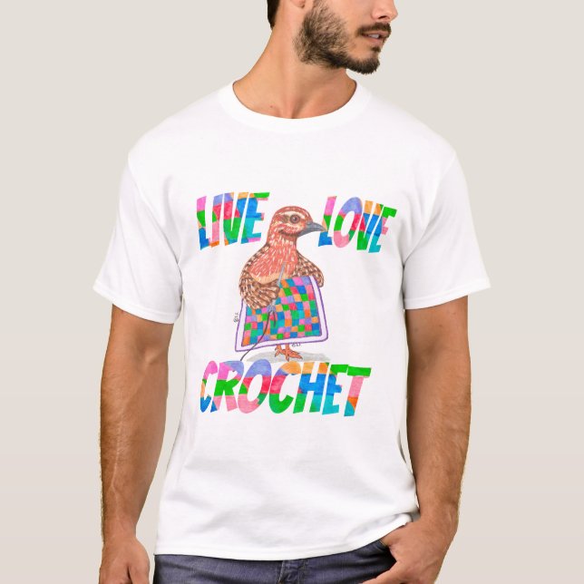 QUAIL QUILTING T SHIRT (Framsida)