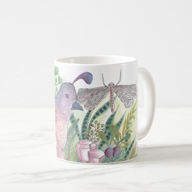 Quail Sitta i Crystals Kaffemugg (Framsida höger)