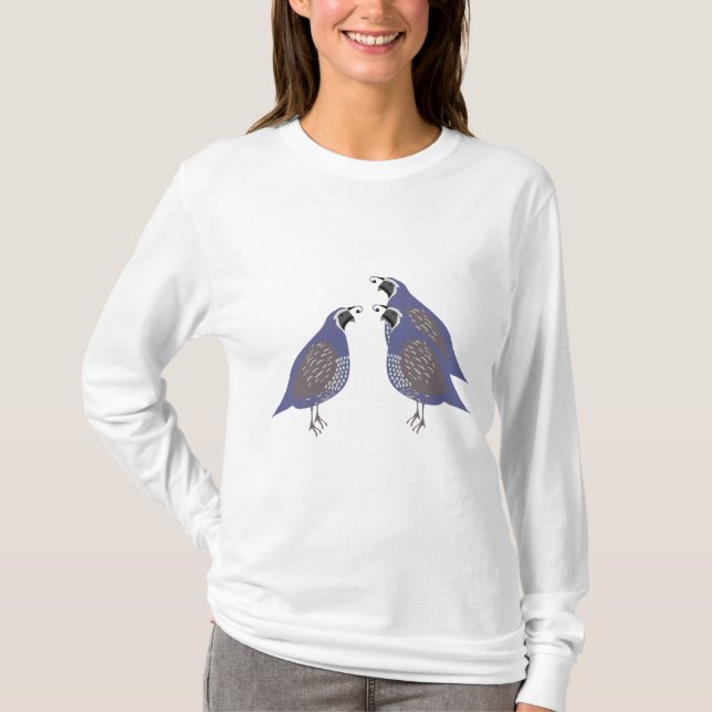 Quail T-shirt (Framsida)