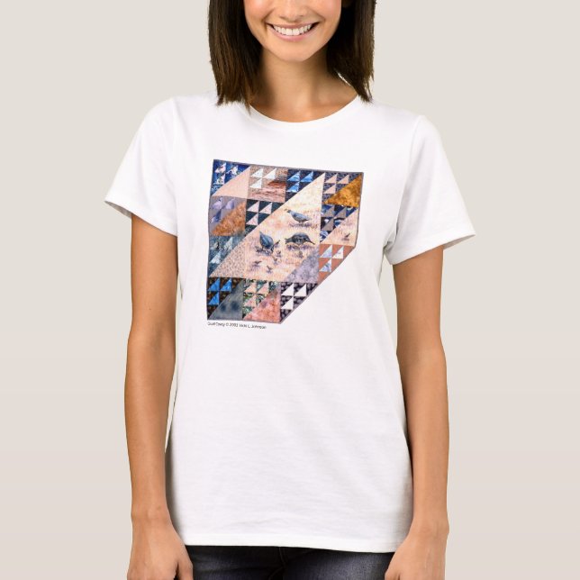 QuailCoveyt-skjorta kvinnor T-shirt (Framsida)