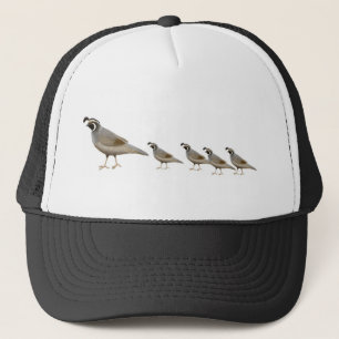 Quailfamiljtruckerkeps Keps