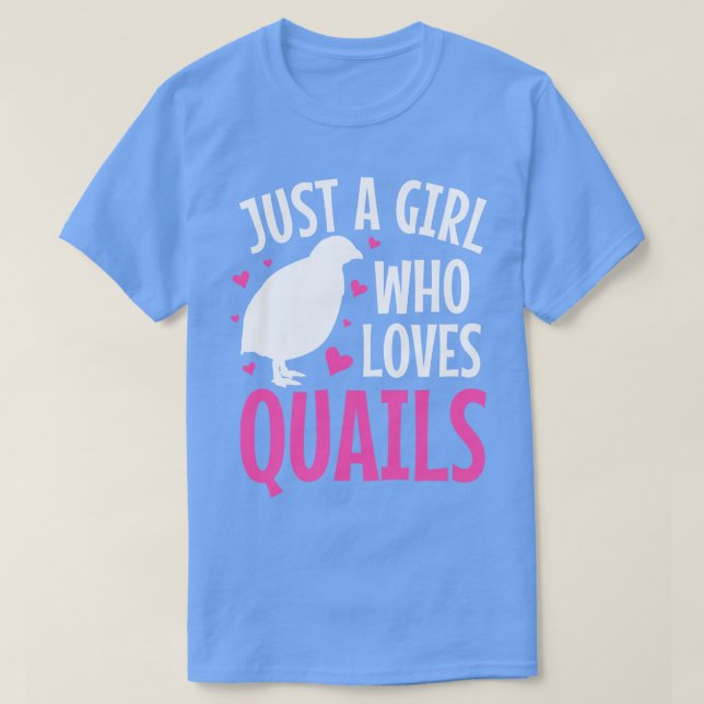Quails Quail Älskare 2 T Shirt (Design framsida)
