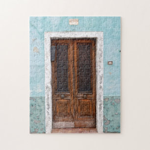 Quaint Blue Door Pussel