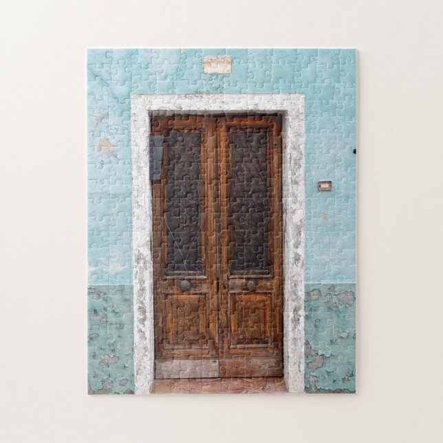 Quaint Blue Door Pussel (Vertikal)