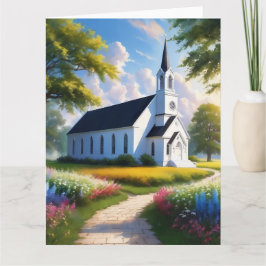 Quaint Church i Land Kort