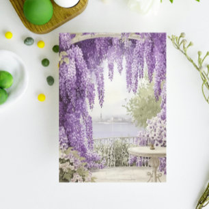 Quaint Cottage med Lilacs Anteckningsbok