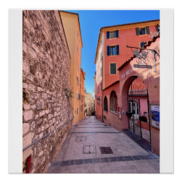 Quaint Fransk alleys Perfect Poster