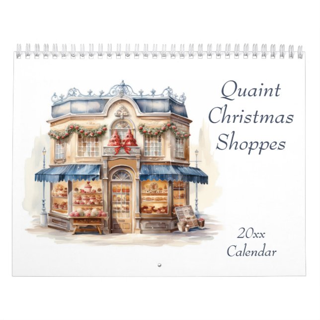 Quaint-julköp Kalender (Omslag)