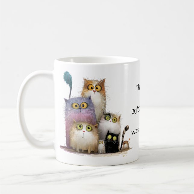 Quaint My Cute Cat Videos (dölj videoklipp) - titt Kaffemugg (Vänster)