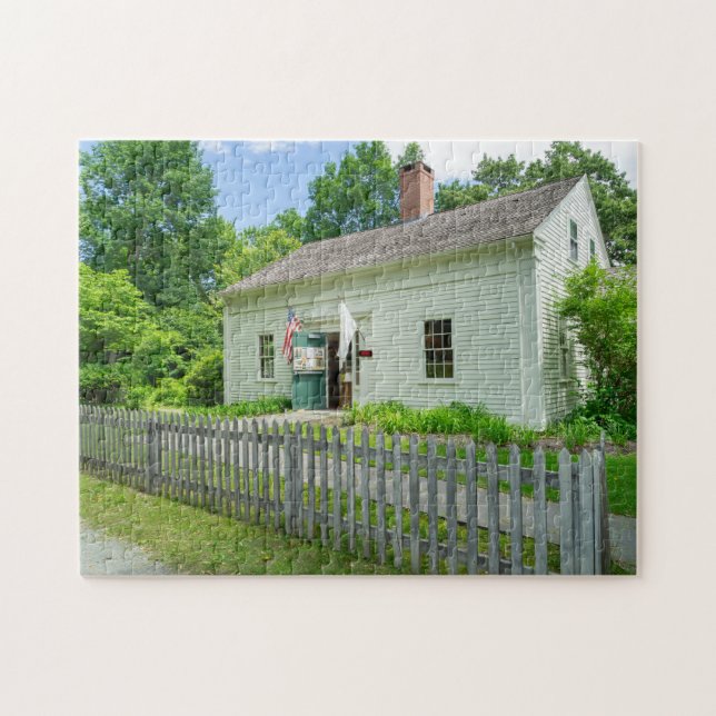 quaint New England house Pussel (Horisontell)