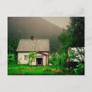 Quaint Norway Cottage Vykort