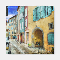 Quaint Old Cobblestone Street