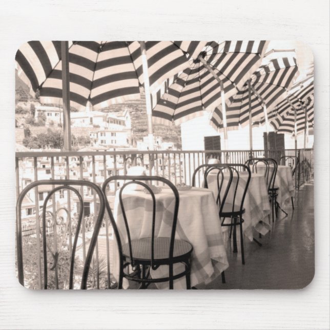 Quaint restaurangbalkong, Italien Musmatta (Framsidan)