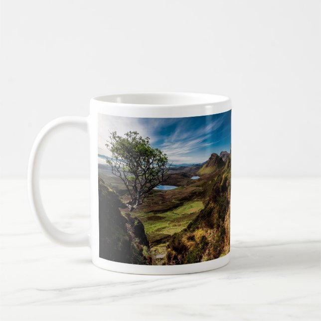 Quairaing, Isle of Skye, Skottland Mugg (Vänster)