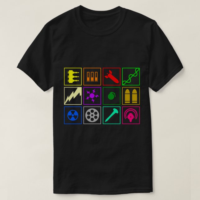 Quake 3 Arena - Arsenal Shirt T Shirt (Design framsida)