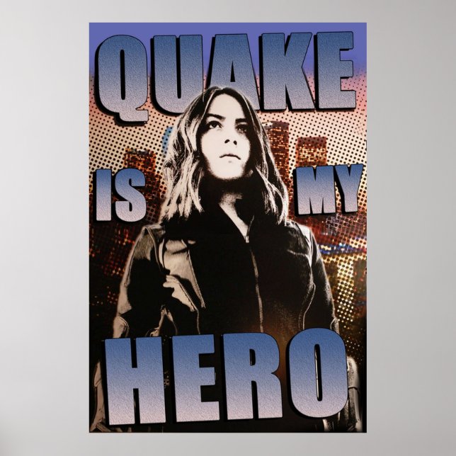 Quake är min Hero Poster (Framsidan)